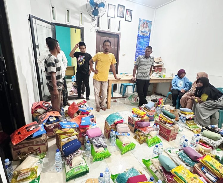 Desa Kapa Salurkan Bantuan Pemko Langsa kepada 24 Anak Yatim dan Piatu