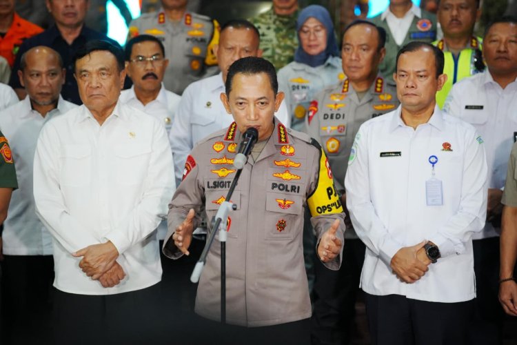 Kapolri Monitor Malam Tahun Baru, Pastikan Pengamanan dan Pelayanan Masyarakat Optimal