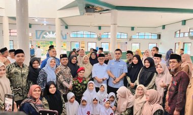 Mendikdasmen Bersama Wali Kota Langsa Tinjau SD 2 Muhammadiyah dengan Pendekatan Humanis