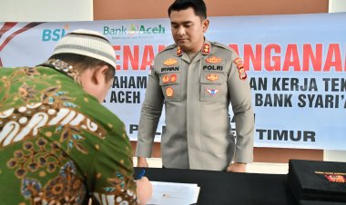 Perkuat Sinergi Keamanan, Polres Aceh Timur Teken MoU NKK dan PKT Pengamanan Objek Vital