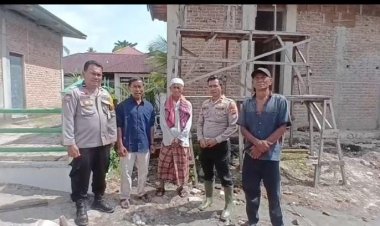 Polres Padang Pariaman Percepat Transisi Pemulihan Bencana, Bangun Jembatan Darurat dan Fasilitas Air Bersih