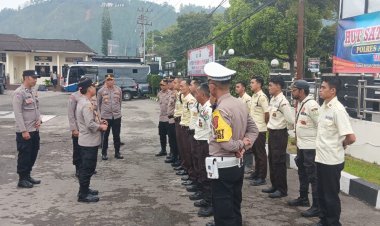 Peringatan HUT Satpam ke-45, Polres Aceh Tengah Bersama Satpam Hadirkan Kepedulian untuk Warga Terdampak Bencana