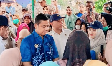 Wali Kota Langsa Dampingi Sejumlah Menteri Tinjau Lokasi Bencana dan Serahkan Bantuan
