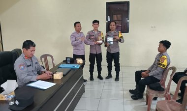 Dorong Peningkatan Pelayanan, Kasatbinmas Gelar Anev Kinerja Bhabinkamtibmas di Polres Way Kanan