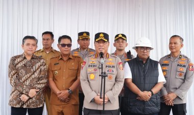 Wakapolri Tinjau Pembangunan SMA Kemala Taruna Bhayangkara, Progres Capai 43 Persen
