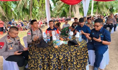 Kapolda Aceh Resmikan Pematangan Lahan Huntap Polri untuk Korban Bencana di Tamiang