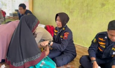 Tim Medis Polri Jangkau Korban Banjir Aceh Tamiang, Pulihkan Kesehatan dan Semangat Warga