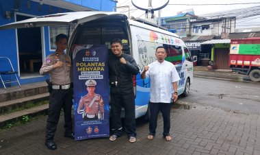 Satlantas Polres Sukabumi Gelar Program Polantas Menyapa untuk Tingkatkan Pelayanan Administrasi Kendaraan