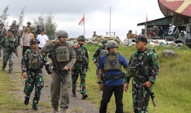 Satgas Ops Damai Cartenz-2026 Tinjau Kesiapsiagaan Personel di Pegunungan Bintang