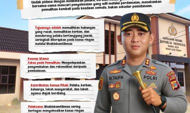 Kapolres Aceh Tengah Sosialisasikan Restorative Justice, Tekankan Penyelesaian Perkara Secara Humanis