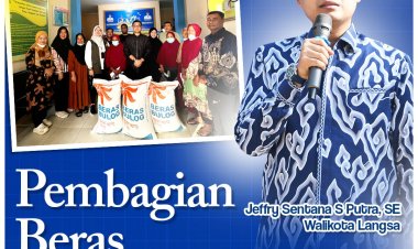Pemko Langsa Kembali Salurkan Beras 10 Kg untuk 1.166 Perangkat Gampong