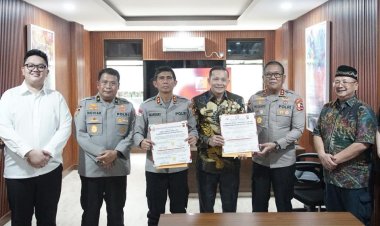 Kapolda Aceh Terima 1,2 Juta PIN E-Learning untuk Pembelajaran Mandiri Siswa Korban Bencana