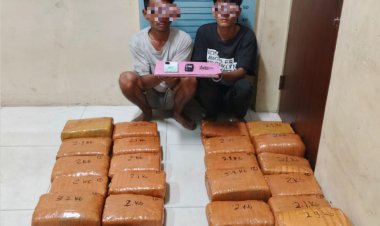 Ditengah pemulihan pasca banjir, Polres Aceh Tenggara berhasil Gagalkan Peredaran 50,7 Kg Ganja