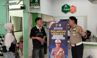 ‎Polantas Menyapa : Satlantas Polres Sukabumi Tingkatkan Pelayanan dan Kedekatan dengan Masyarakat Melalui Samsat Cibadak dan Pelabuhan Ratu