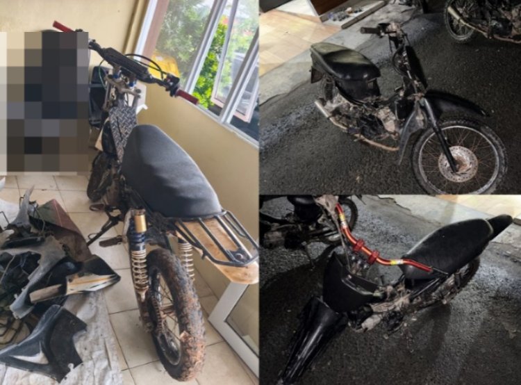 Polisi Bekuk Diduga Pelaku Curat Sepeda Motor di Rebang Tangkas   