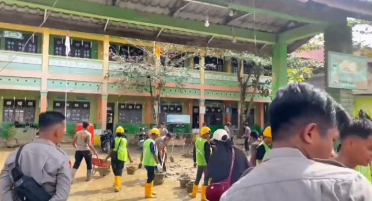 Komitmen Polri dalam Pemulihan Pascabanjir, SD Negeri di Aceh Tamiang Siap Digunakan