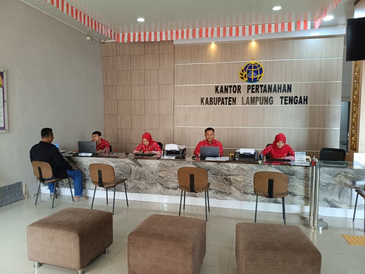 Kantah Kabupaten Lampung Tengah Tetap Buka Layanan di Hari Libur Nataru