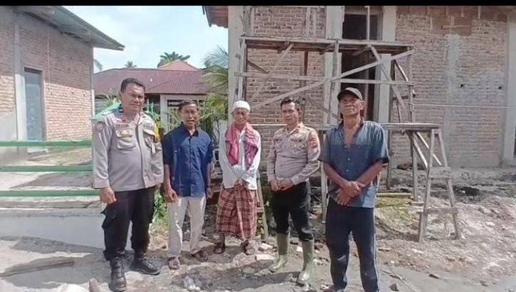 Polres Padang Pariaman Percepat Transisi Pemulihan Bencana, Bangun Jembatan Darurat dan Fasilitas Air Bersih