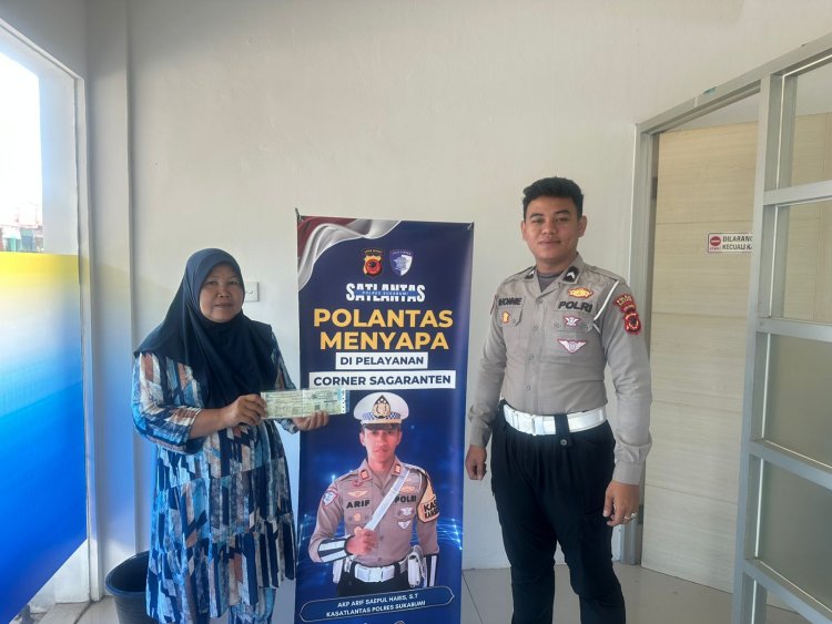 Satlantas Polres Sukabumi Tingkatkan Pelayanan Publik Melalui Program "Polantas Menyapa"