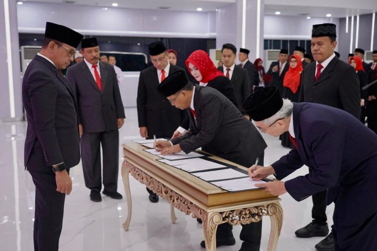 *Pengangkatan Sumpah MPPP dan MPPW, Dirjen PHPT Kementerian ATR/BPN: Peran PPAT Krusial untuk Kualitas Layanan Pertanahan*