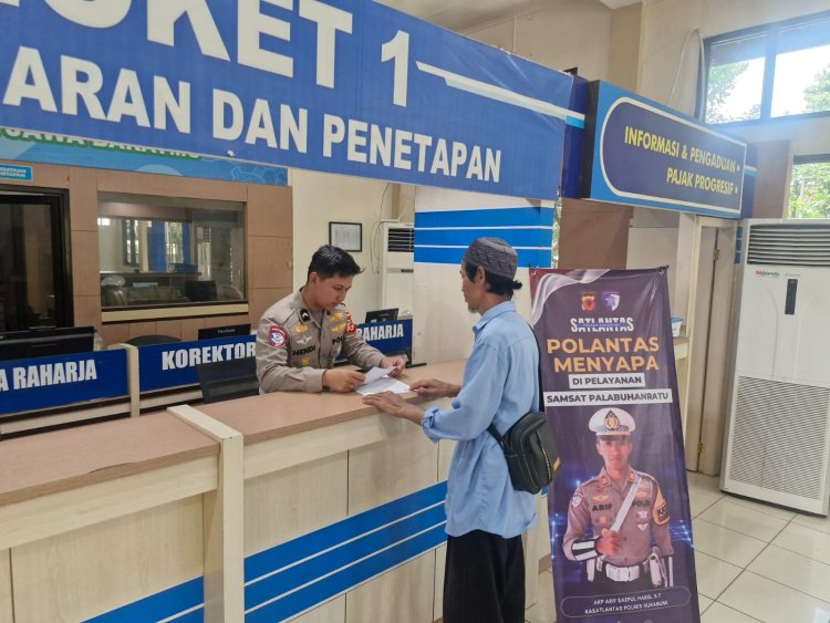 ‎Satlantas Polres Sukabumi Berinovasi dengan Program "Polantas Menyapa" untuk Pelayanan Terbaik Masyarakat