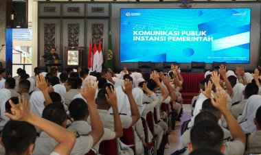 ‎Biro Humas dan Protokol ATR/BPN Berikan Bekal Pengetahuan Komunikasi Publik dalam Rangka KKN Taruna STPN 2025