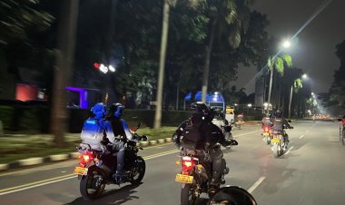 ‎Patroli Brimob di Wilayah Kabupaten Bekasi Berjalan Aman dan Kondusif