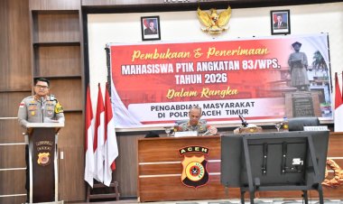 Kapolres Aceh Timur Dorong Sinergi Lewat Pengabdian Masyarakat Mahasiswa Lemdiklat Polri