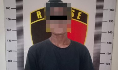 Polisi Ringkus Diduga Pelaku Curat Motor Honda Beat di Masjid Baitulhuda Kampung Serupa Indah