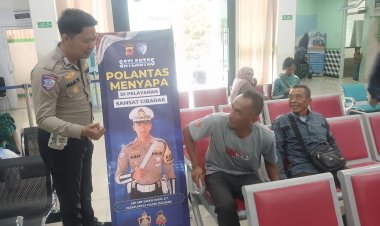 Satlantas Polres Sukabumi Gelar Program "Polantas Menyapa", Edukasi Masyarakat tentang Administrasi Kendaraan