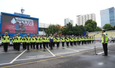 ‎Perkuat Pengamanan Operasi Ketupat 2026, Kabag Ops Korlantas Polri Lepas Bintara Remaja