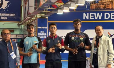 PRESTASI GEMILANG ANGGOTA BRIMOB POLRI: BRIPTU MUHAMAD FAWWAZ ADITIA FARREL RAIH MEDALI EMAS DAN PECAHKAN REKOR DUNIA DI AJANG ASIAN RIFLE/PISTOL CHAMPIONSHIP 2026 INDIA