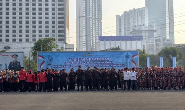 Kapolda Metro Jaya Gelar Apel Siaga Kamtibmas Sambut Ramadan, Libatkan 10.000 Orang