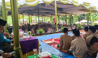 Kapolsek Baradatu Hadiri Haflah Akhirussanah Pondok Pesantren Sunan Muriah - Darul Falah