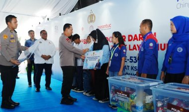 Hadiri HUT KSPSI ke-53, Kapolri Tegaskan Dukung Perjuangan Buruh 
