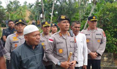 Kapolda Aceh Tinjau Progres Pembangunan Jembatan Bailey di Peusangan