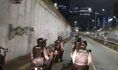 Tim Patroli Perintis Presisi Amankan 4 Orang Penjual Tramadol di Tanah Abang