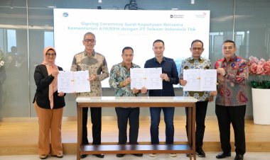 ‎Kementerian ATR/BPN Bentuk Satgas untuk Pengamanan Aset PT Telkom Indonesia