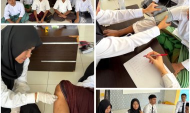 Wujud Kepedulian, CPNS LPKA Banda Aceh Berikan Sosialisasi dan Pengobatan bagi Anak Binaan