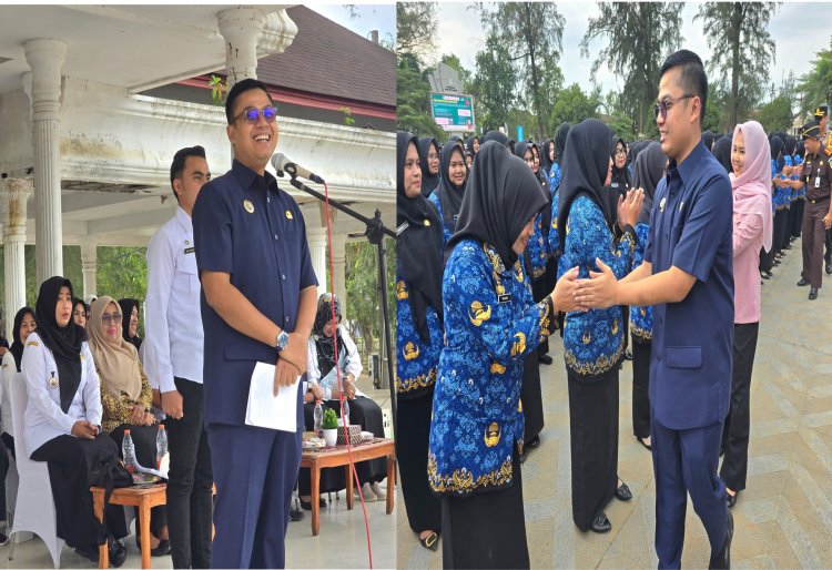 Walikota Langsa Lantik dan Serahkan SK 1.352 PPPK Paruh Waktu