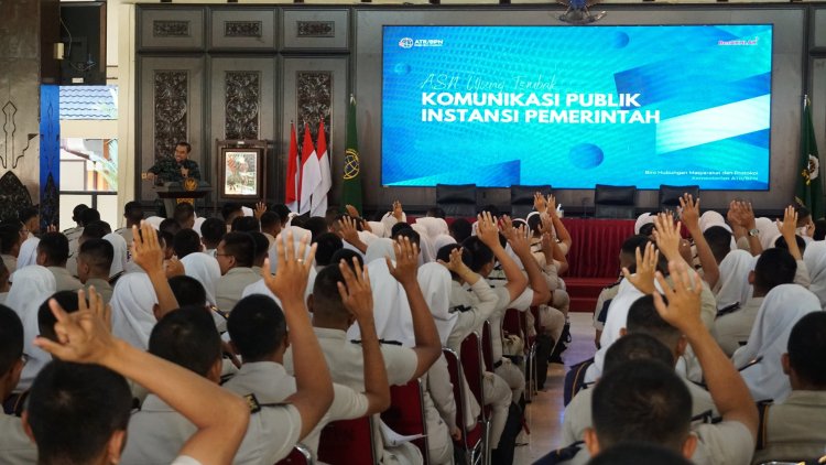 ‎Biro Humas dan Protokol ATR/BPN Berikan Bekal Pengetahuan Komunikasi Publik dalam Rangka KKN Taruna STPN 2025