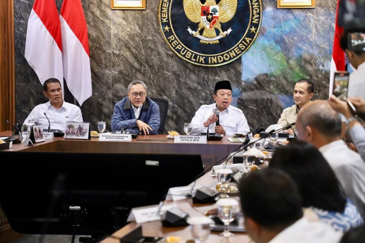 ‎Bahas Implementasi Perpres 4/2026 tentang Pengendalian Alih Fungsi Lahan Sawah, Menteri Nusron Paparkan _Roadmap_ Penetapan LSD di 2026