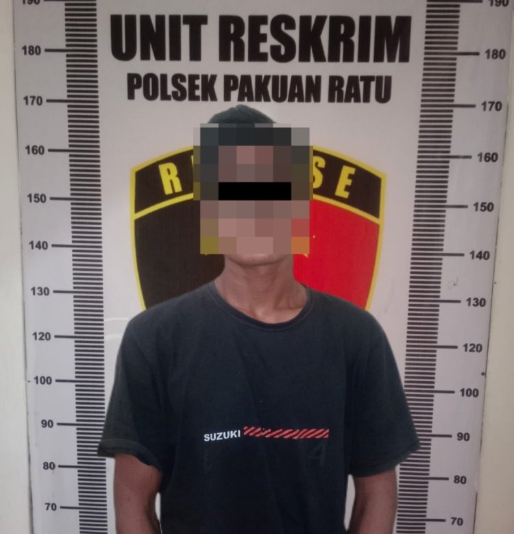 Polisi Ringkus Diduga Pelaku Curat Motor Honda Beat di Masjid Baitulhuda Kampung Serupa Indah