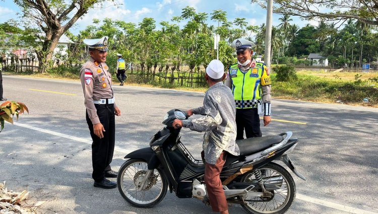 Hari ke-11 Operasi Seulawah 2026, Polres Aceh Timur Tekankan Disiplin Berlalu Lintas Lewat Edukasi dan Penindakan
