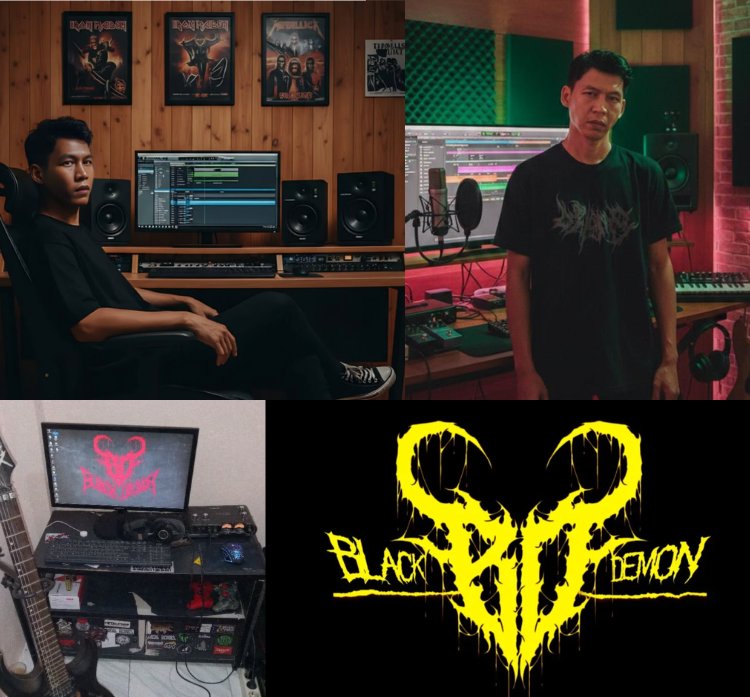 Dari Tambun ke Bandung Hingga Mengguncang Dunia, Bintang Dwinanda dan Owner Black Demon Records