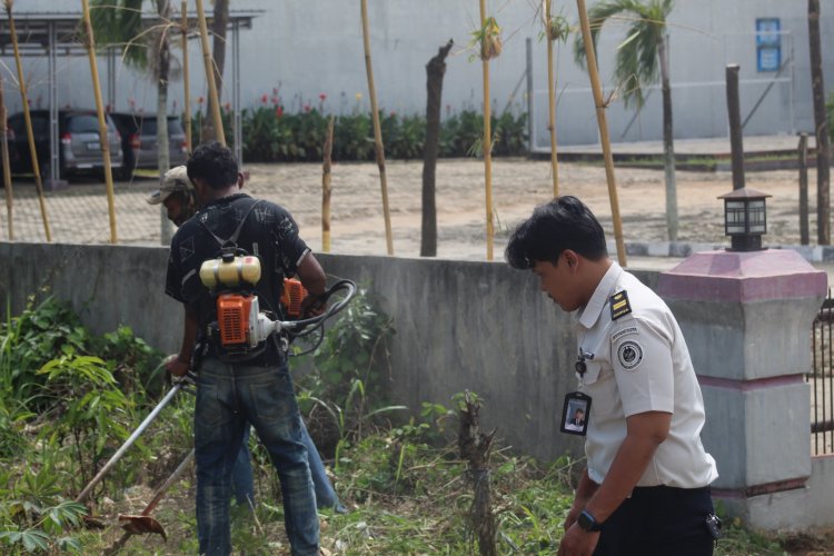 Partisipasi Petugas dan Warga Binaan Lapas Way Kanan, Dalam Kebersihan Lingkungan Sekitar dan Fasilitas Umum