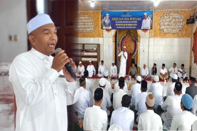 Sambut Ramadhan 1447 H, Rutan Kelas IIB Banda Aceh Gelar Zikir dan Doa Bersama