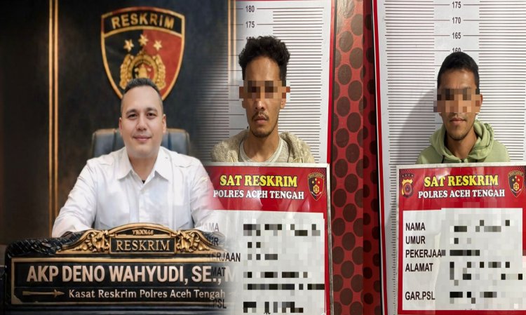 Respons Kilat Satreskrim Polres Aceh Tengah, Dua Pelaku Curanmor di Lemah Burbana Tertangkap