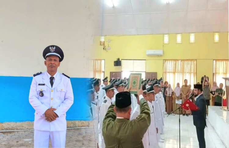 Bupati Aceh Timur Resmi Lantik 106 Keuchik, Razali Nahkodai Gampong Alur Canang