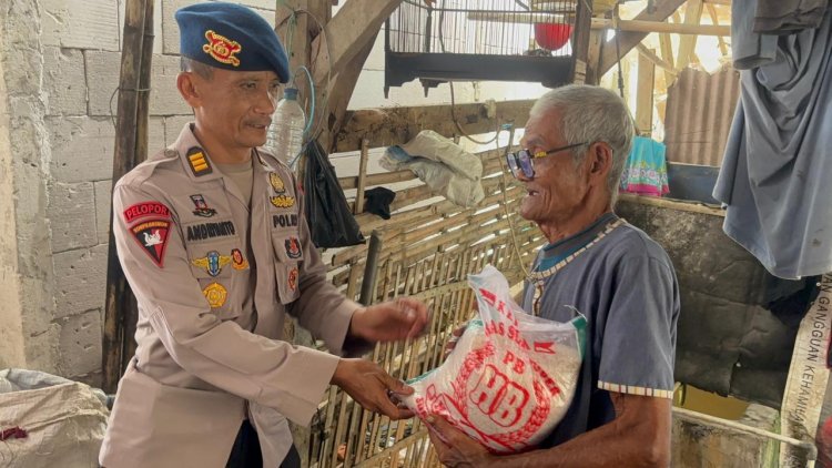 ‎Brimob Batalyon D Pelopor melaksanakan kegiatan Ramadhan Berkah